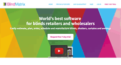 Desktop Screenshot of blindmatrix.com