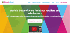Desktop Screenshot of blindmatrix.co.uk